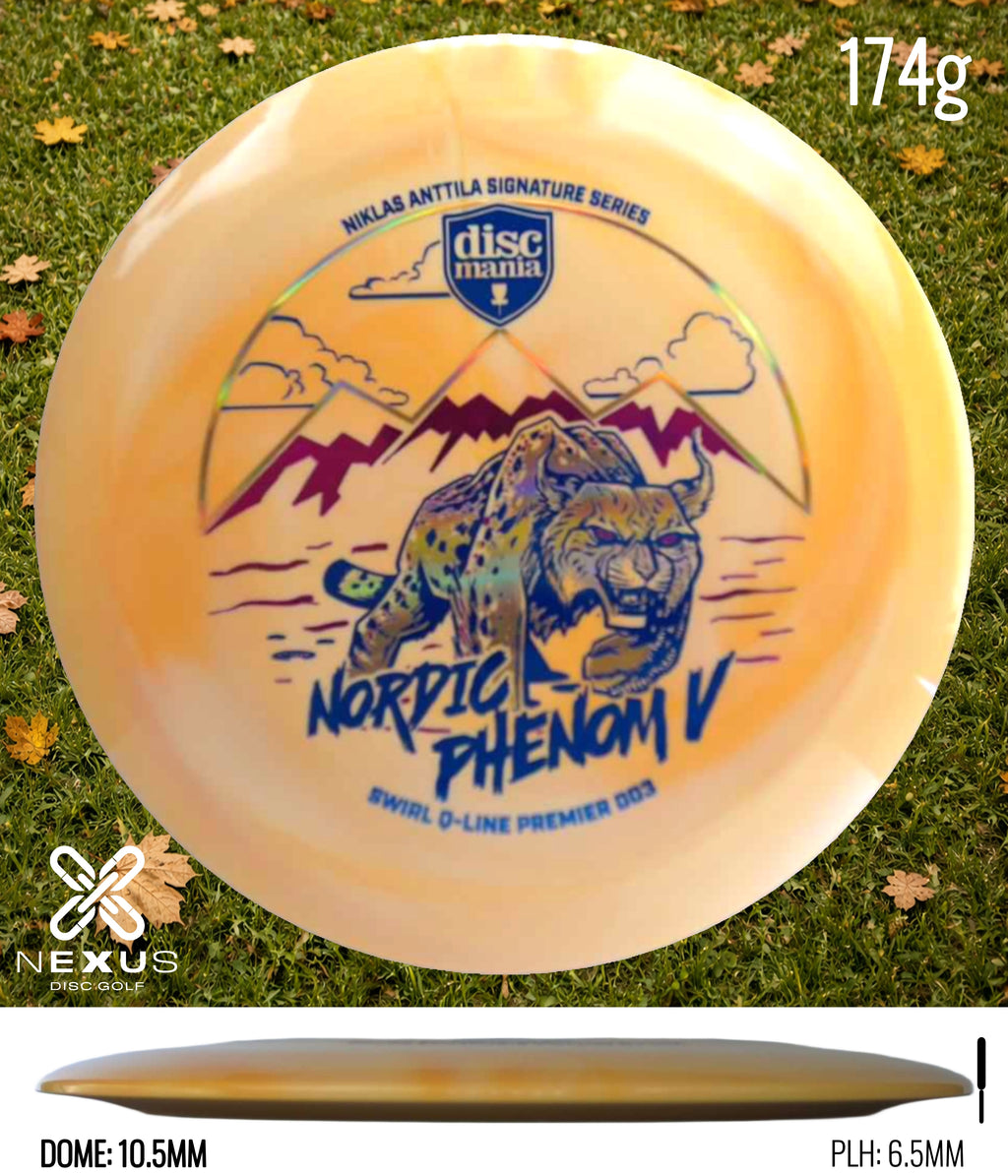 Discmania DD Orange/gold 174g