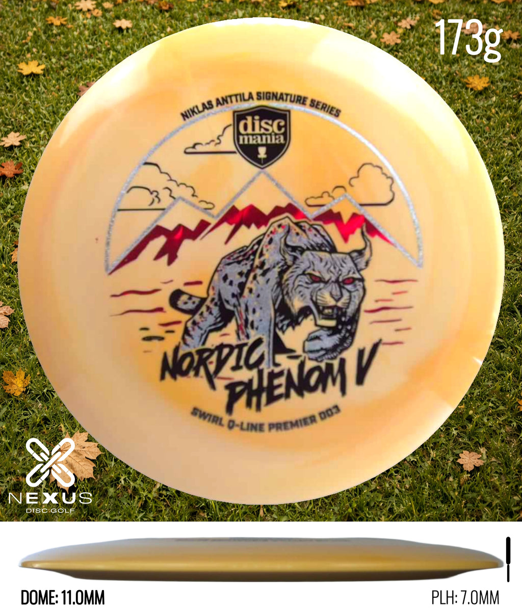 Discmania DD Orange/Multicolor, Silver 173g