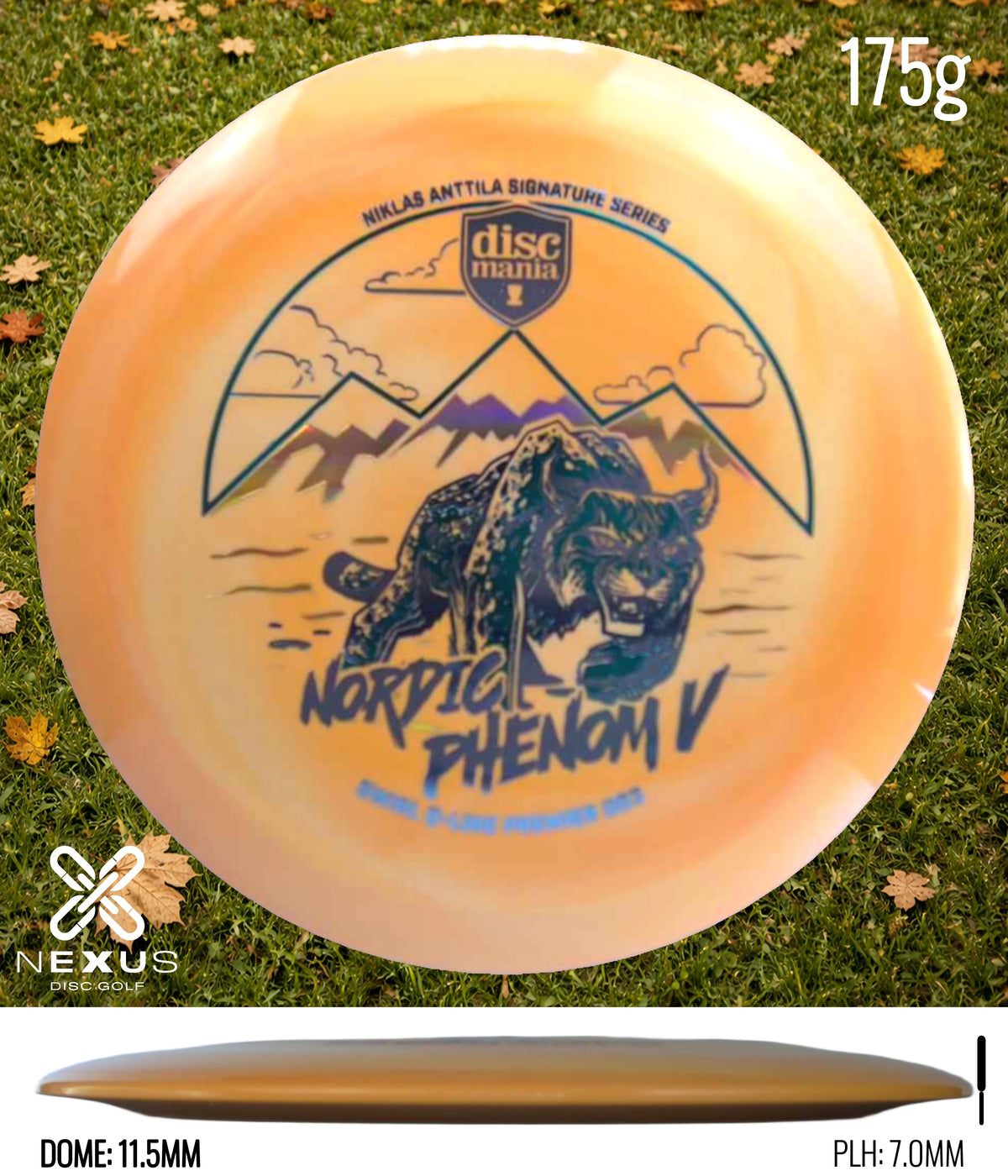 Discmania DD Orange/Teal 175g