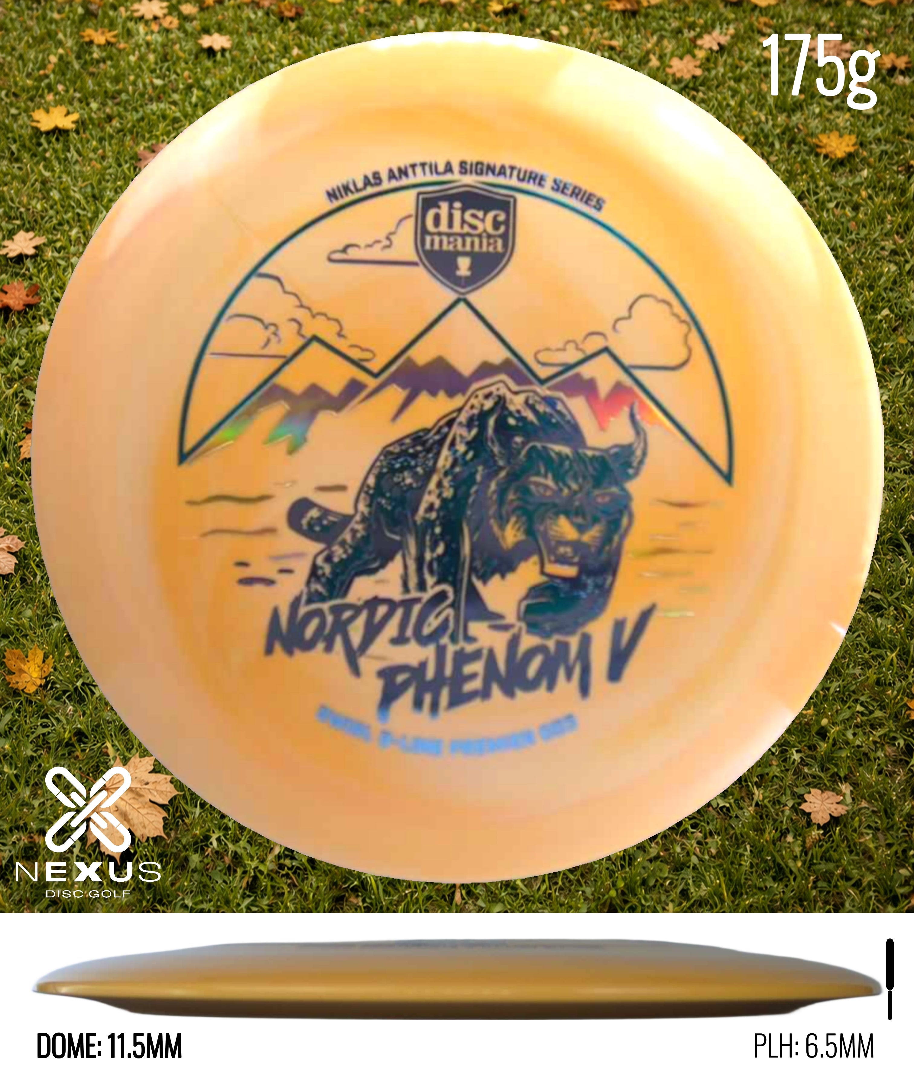Discmania DD Orange/Teal 175g