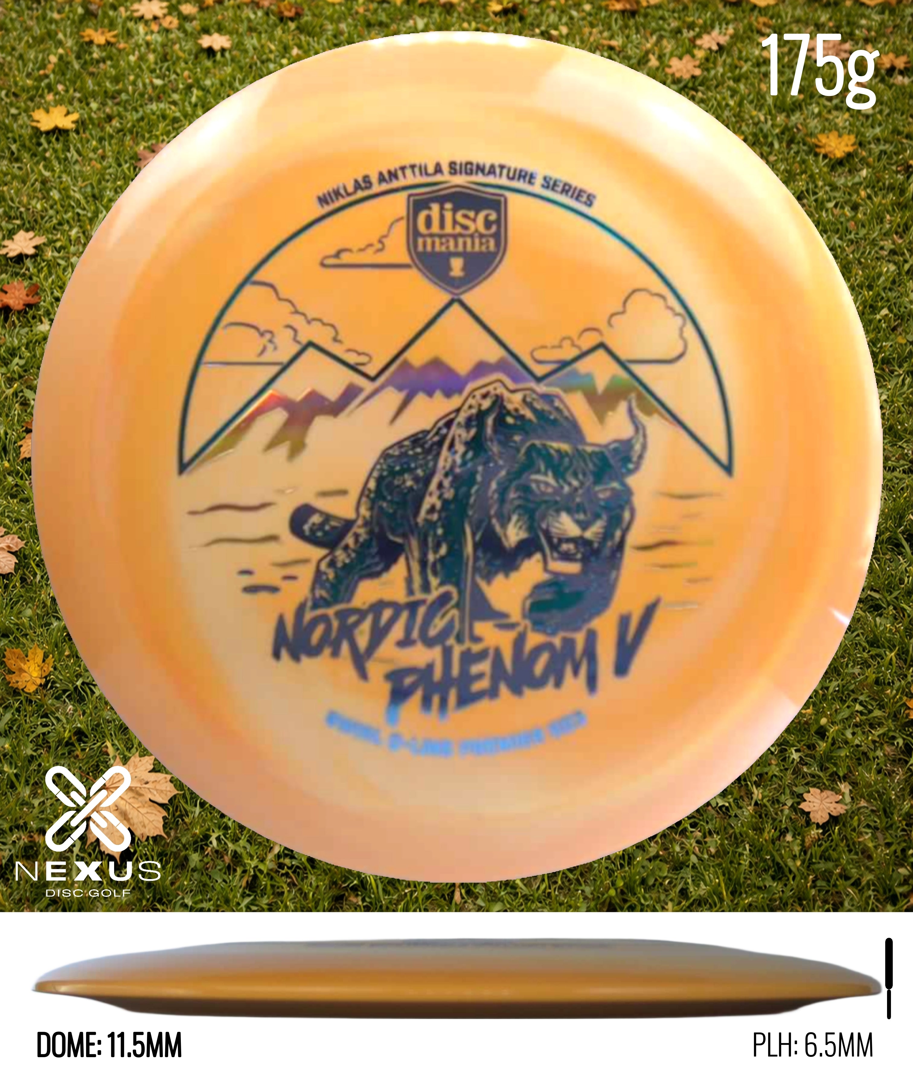 Discmania DD Orange/Teal 175g