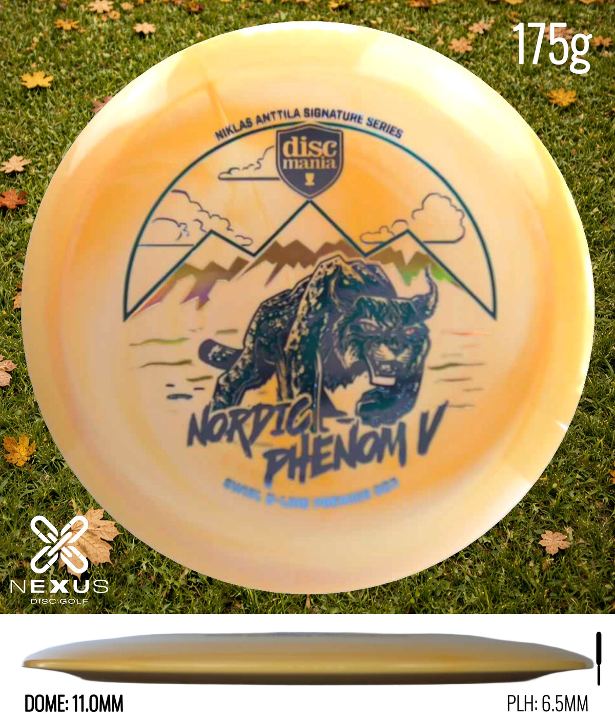 Discmania DD Orange/Teal 175g