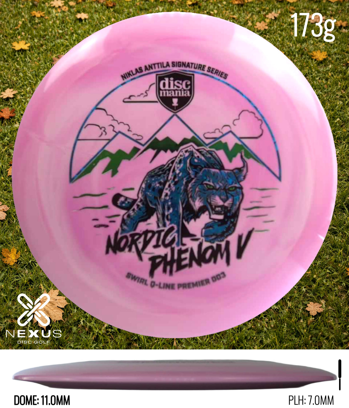 Discmania DD Pink/Multicolor 173g