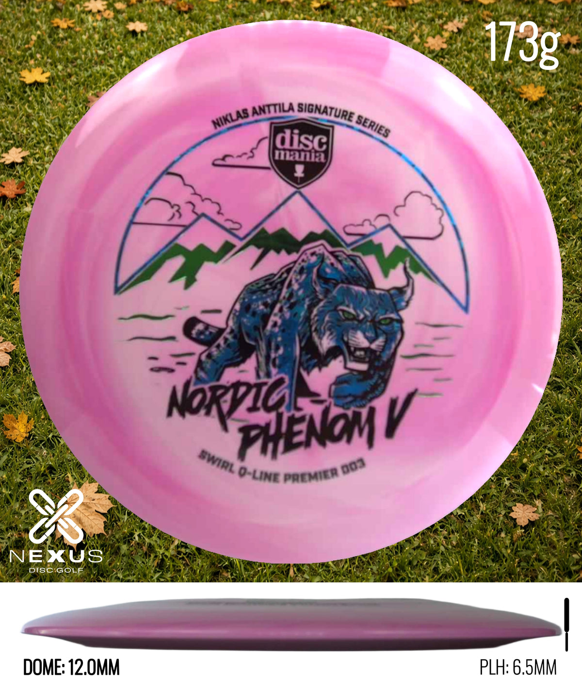 Discmania DD Pink/Multicolor 173g