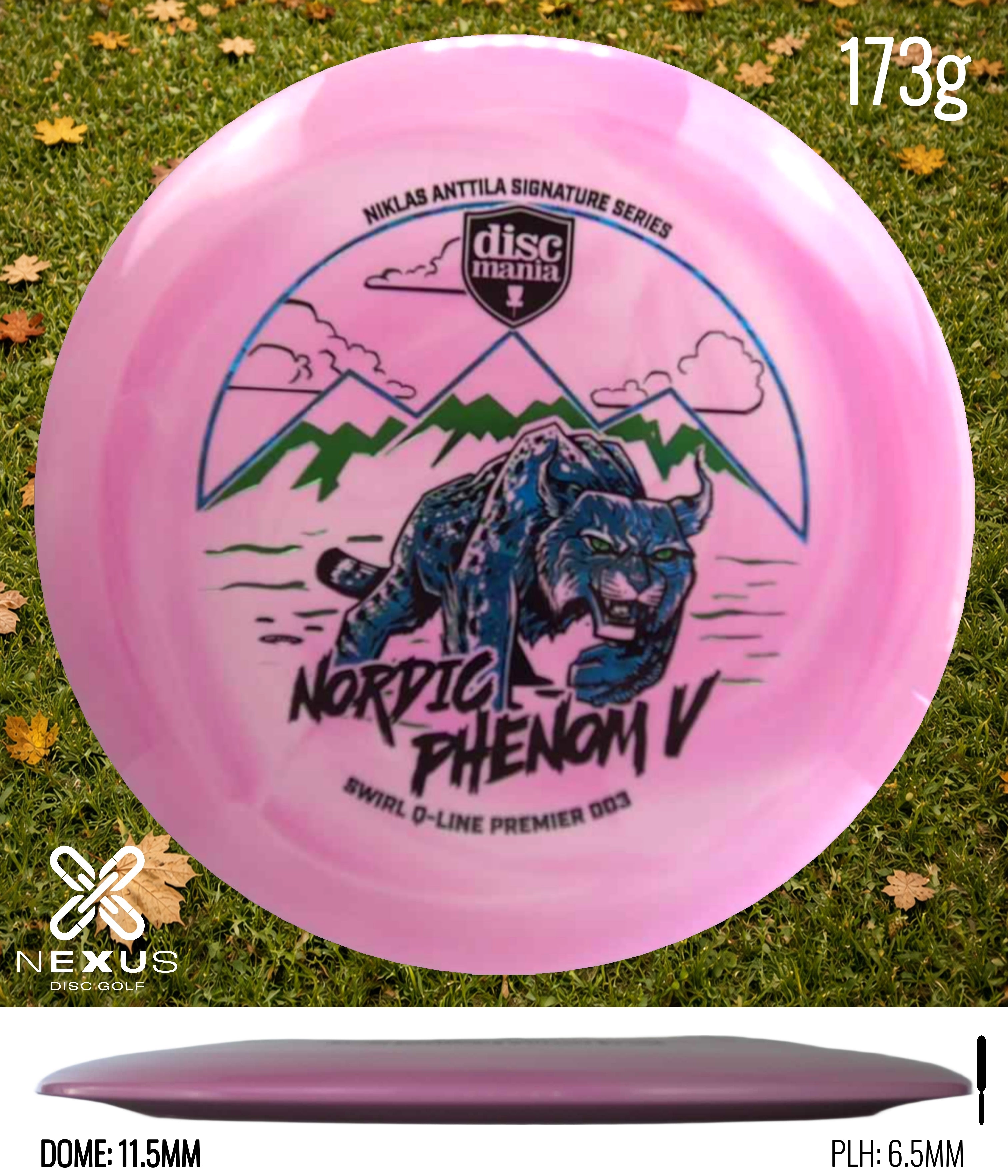 Discmania DD Pink/Multicolor 173g
