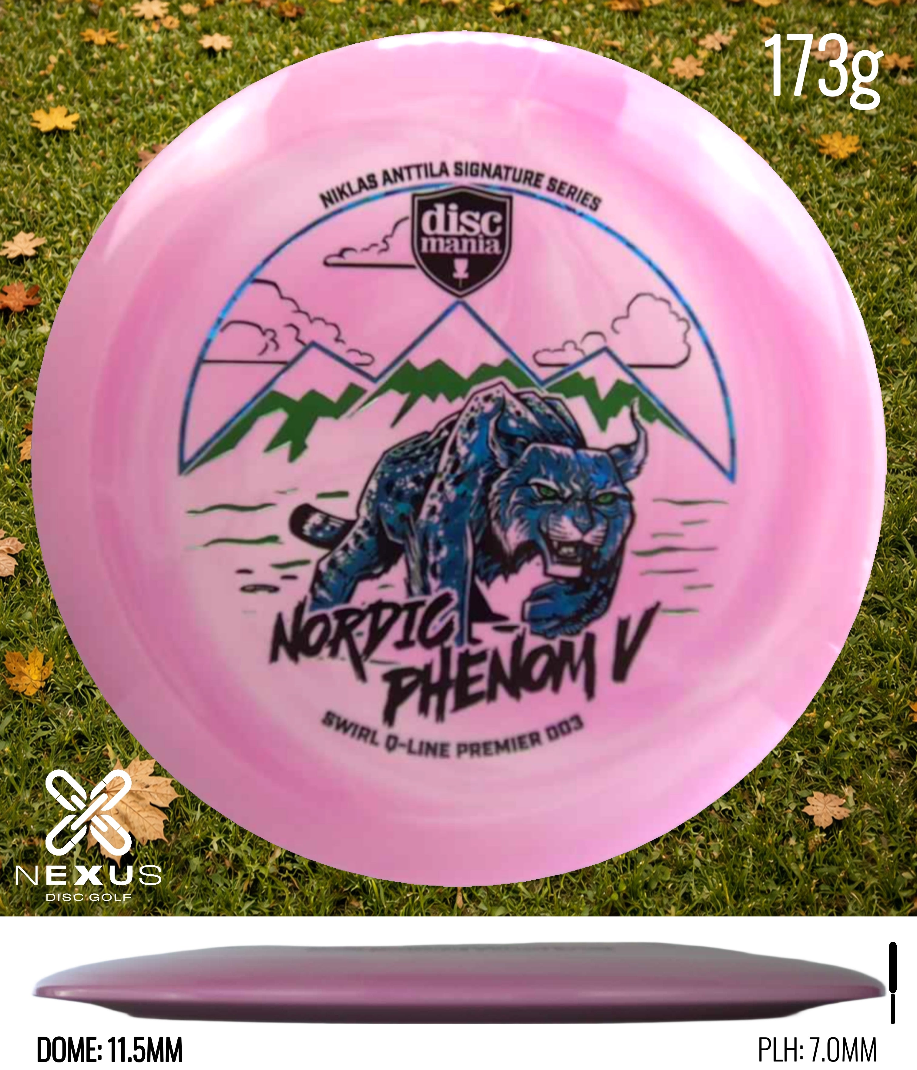 Discmania DD Pink/Multicolor 173g