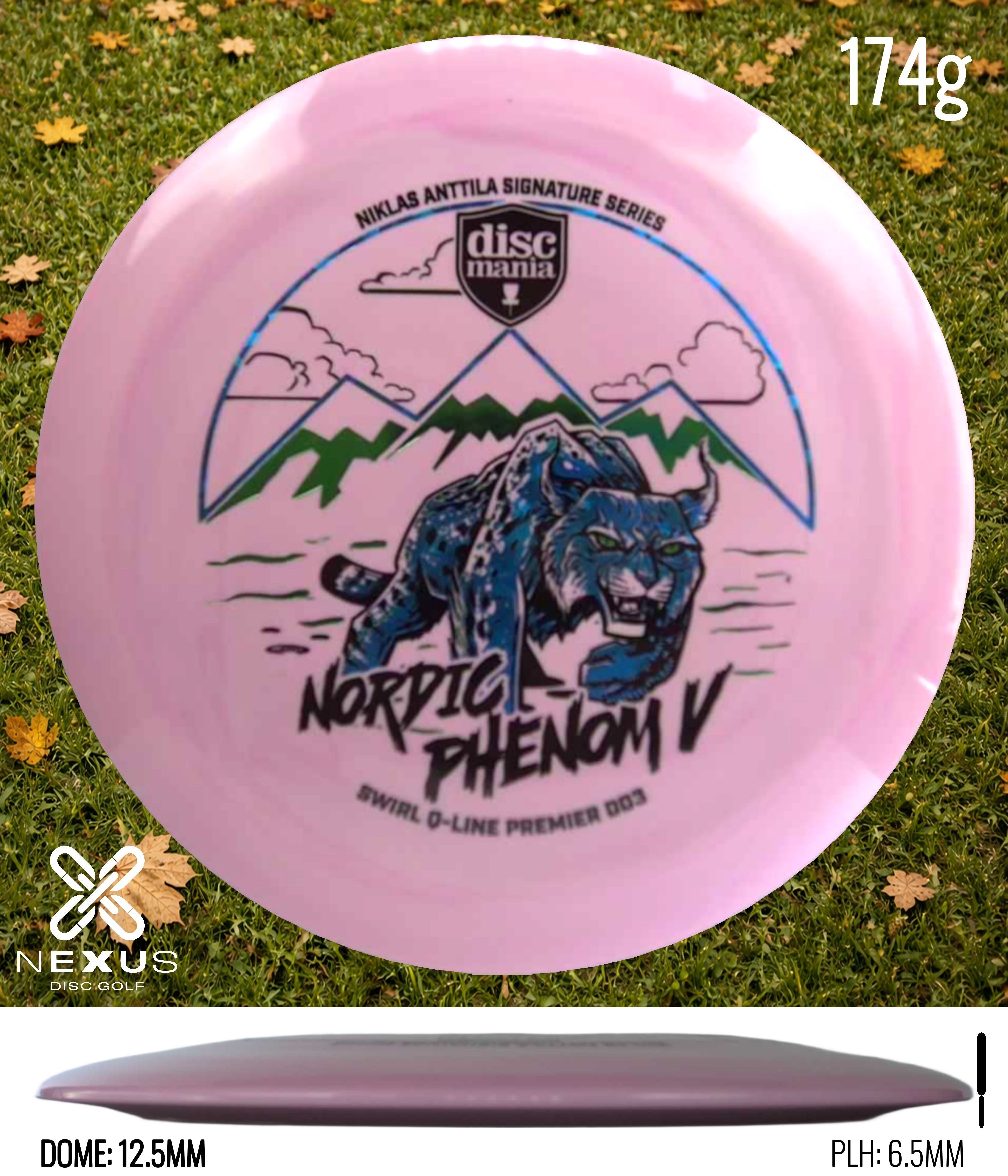 Discmania DD Pink/Multicolor 174g