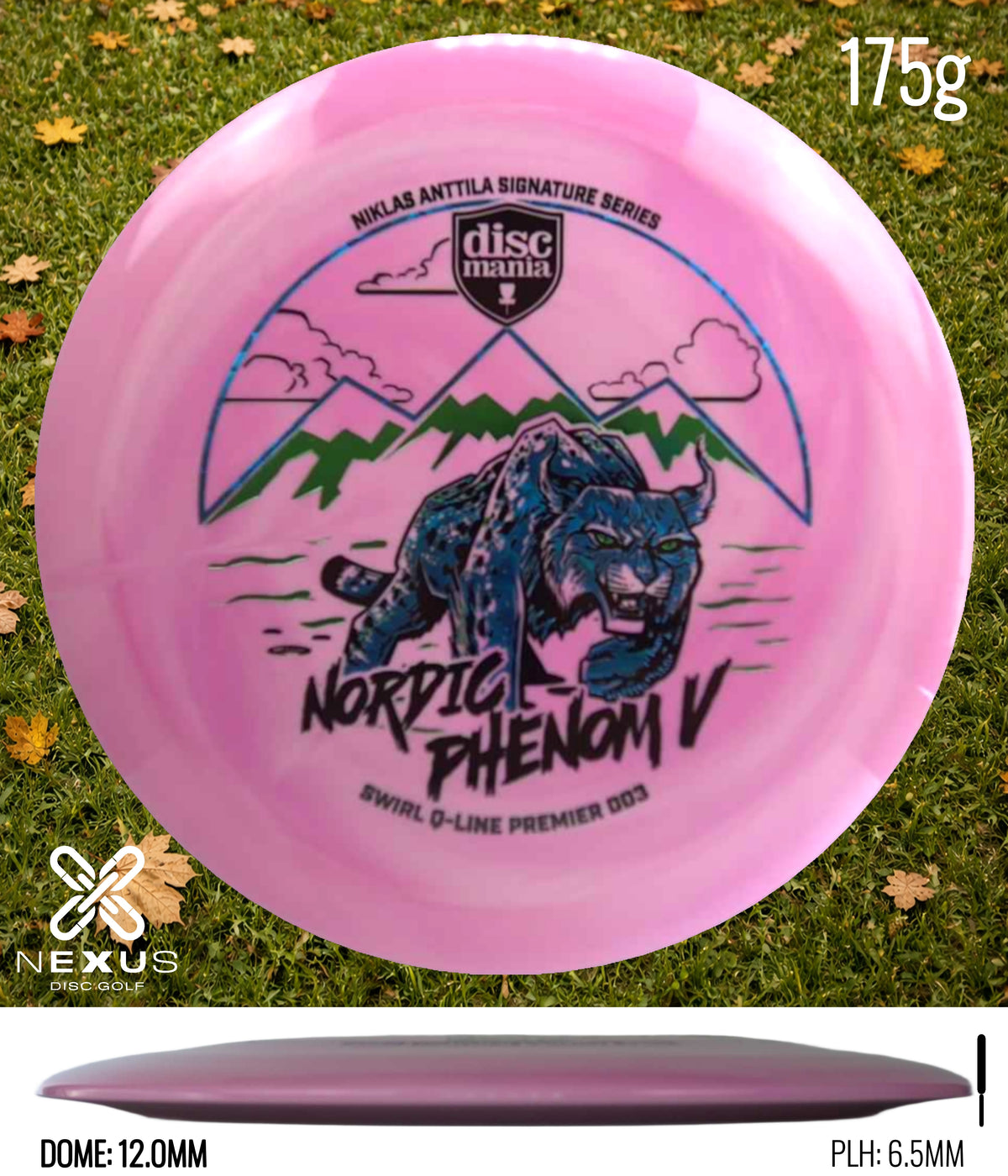 Discmania DD Pink/Multicolor 175g