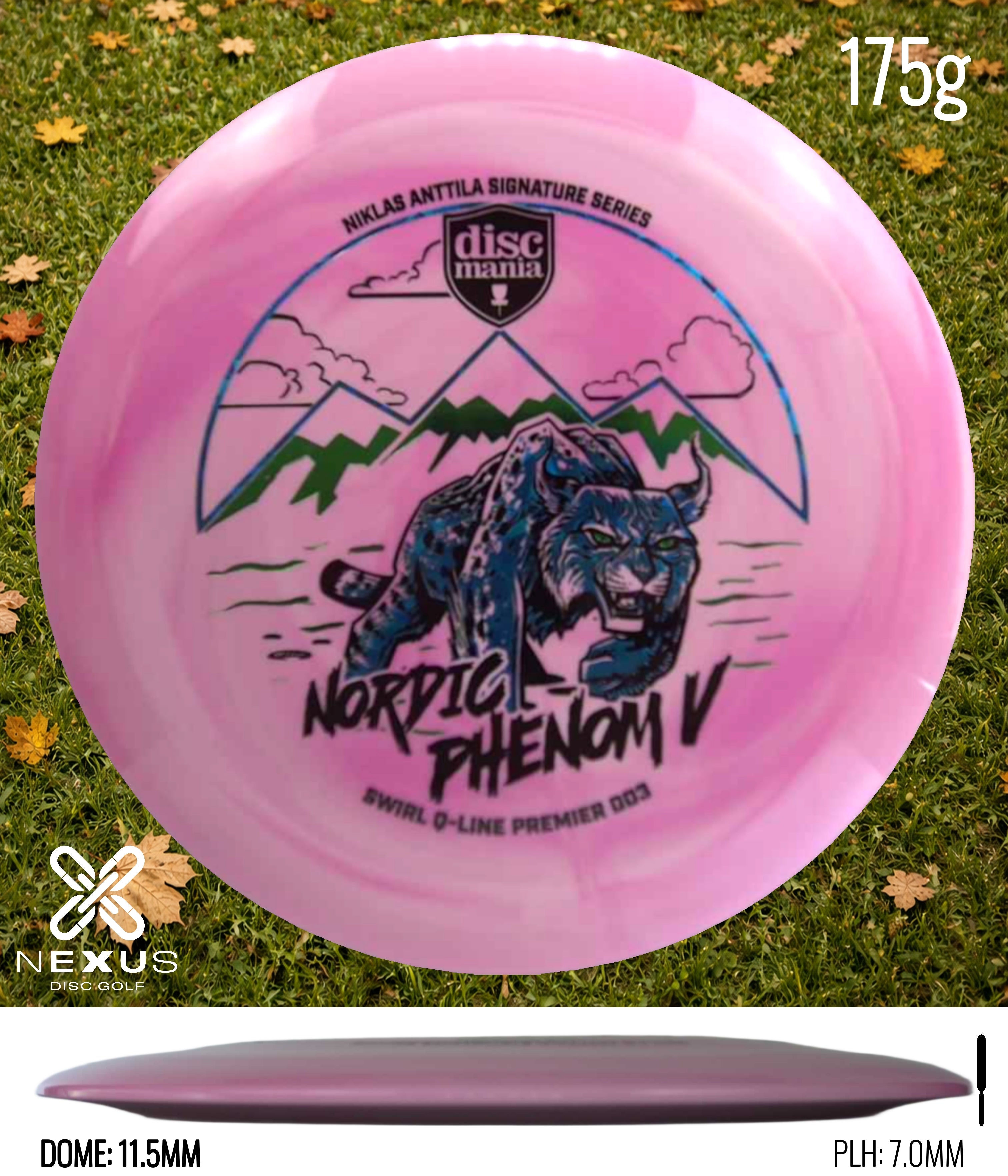 Discmania DD Pink/Multicolor 175g