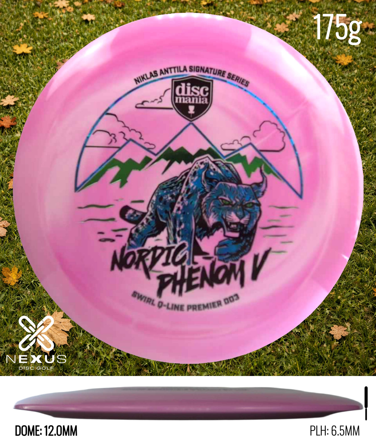 Discmania DD Pink/Multicolor 175g