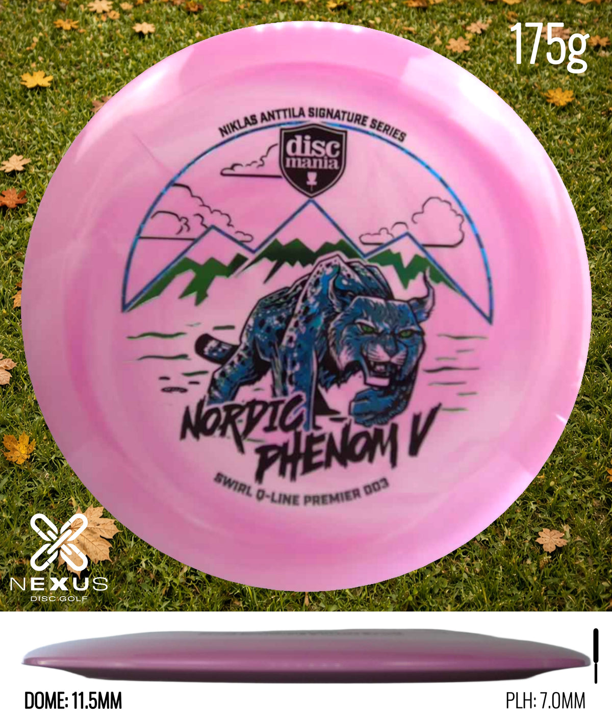 Discmania DD Pink/Multicolor 175g
