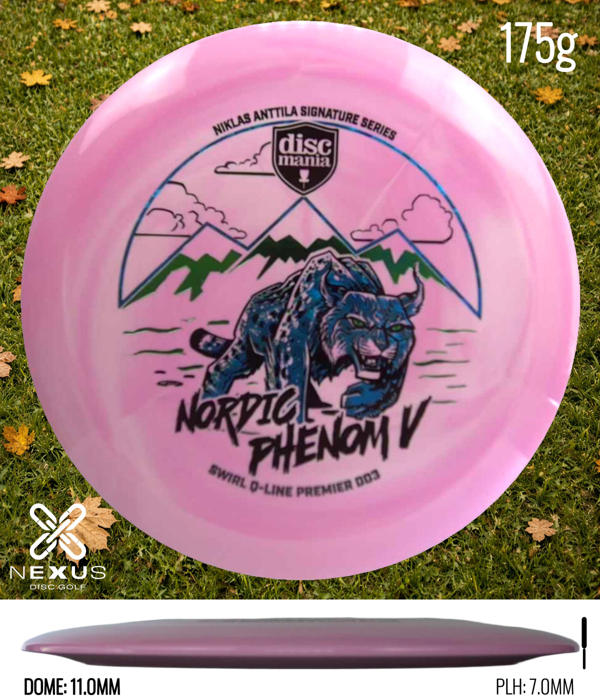 Discmania DD Pink/Multicolor 175g