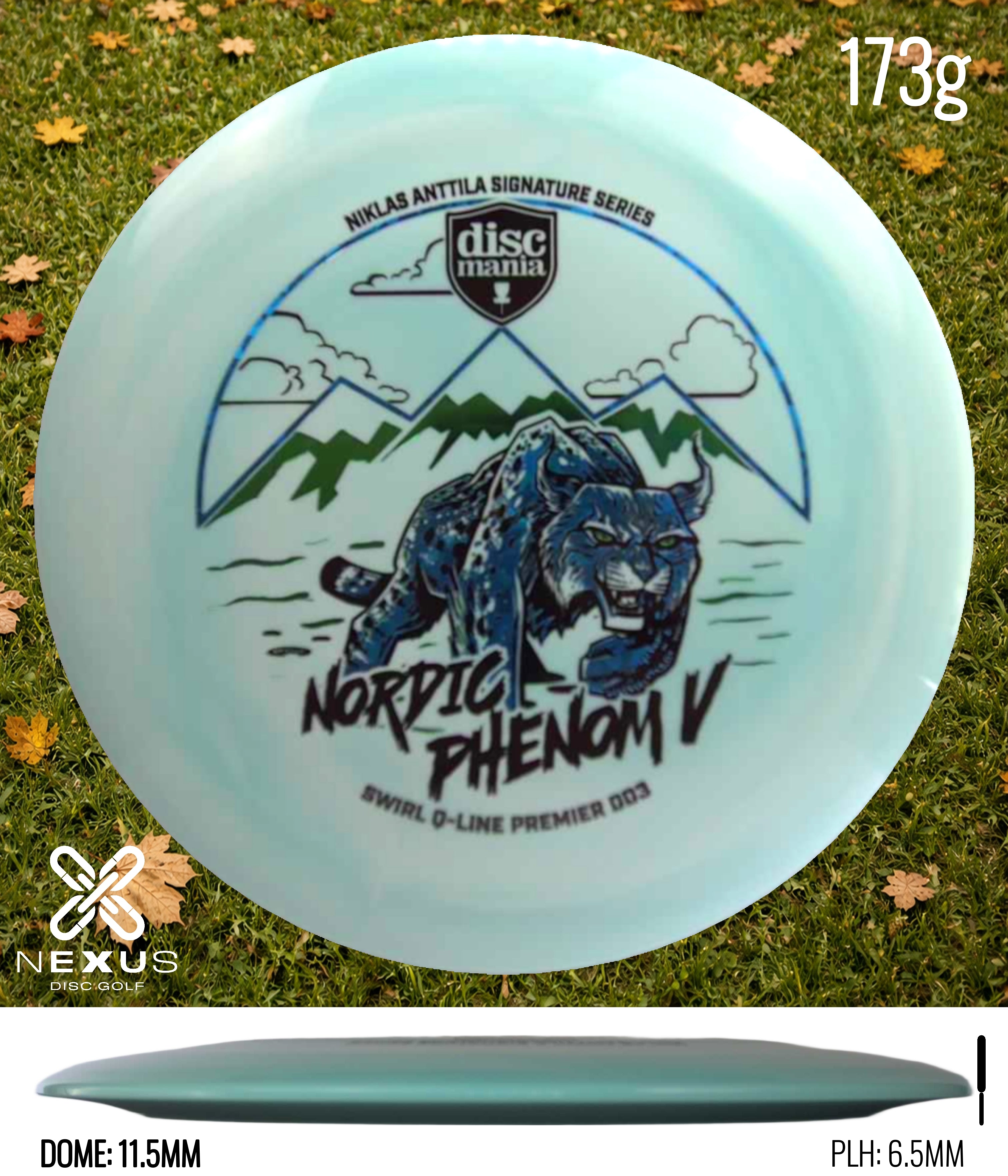Discmania DD Teal/Multicolor 173g