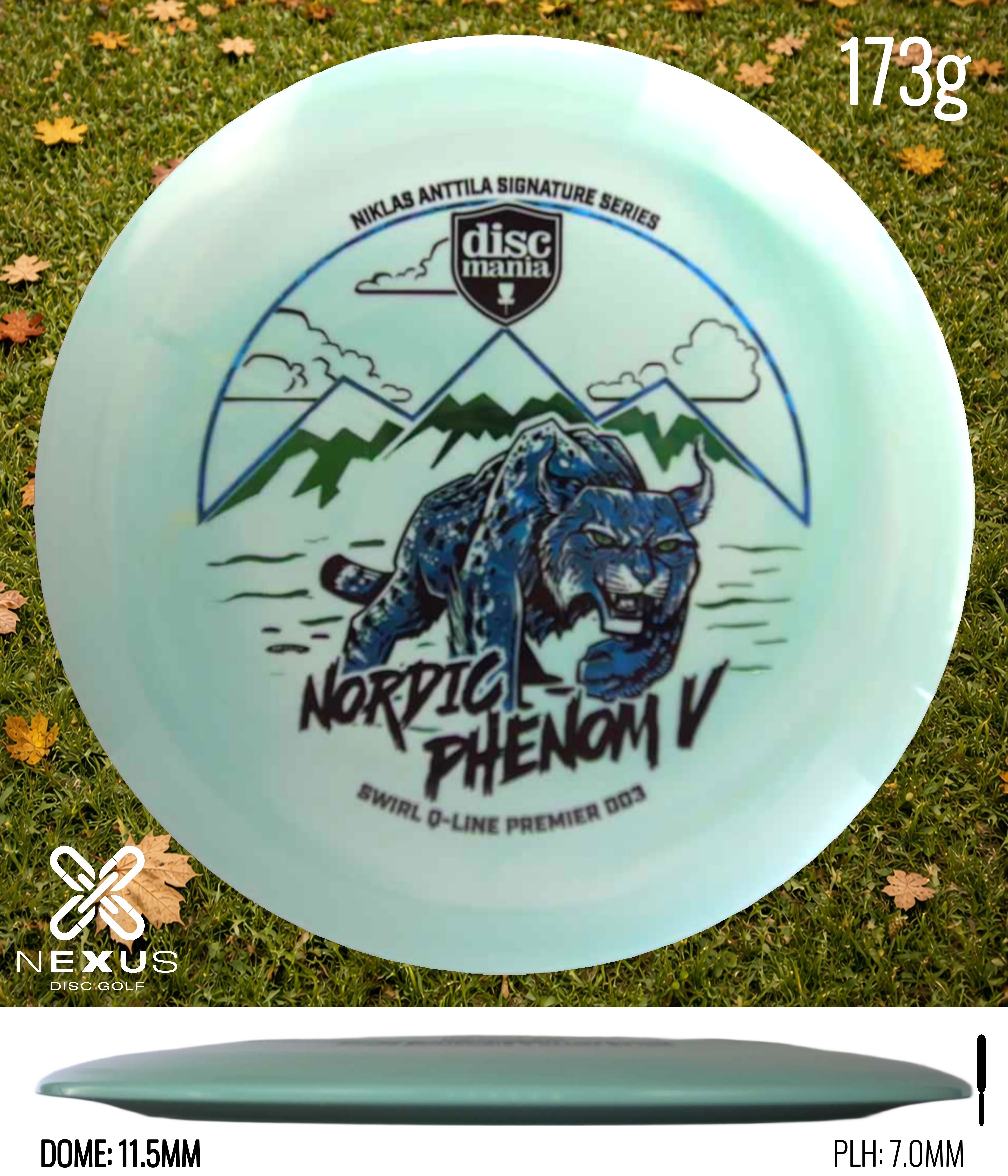 Discmania DD Teal/Multicolor 173g