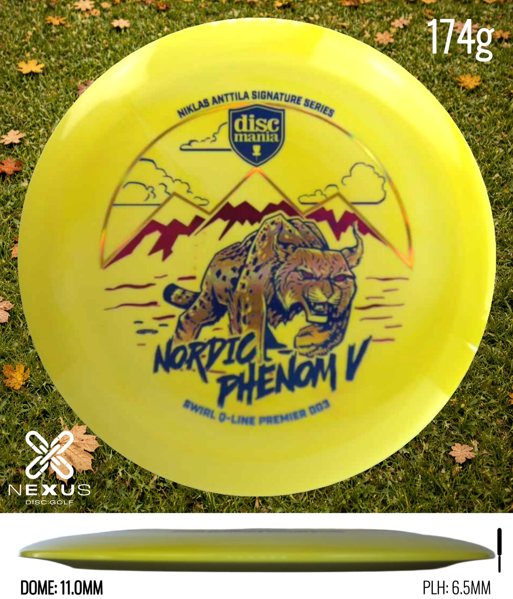 Discmania DD Yellow/Multicolor 174g