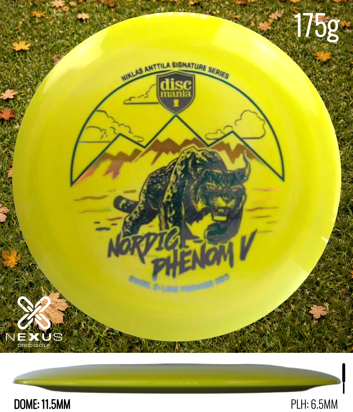 Discmania DD Yellow/Multicolor 175g