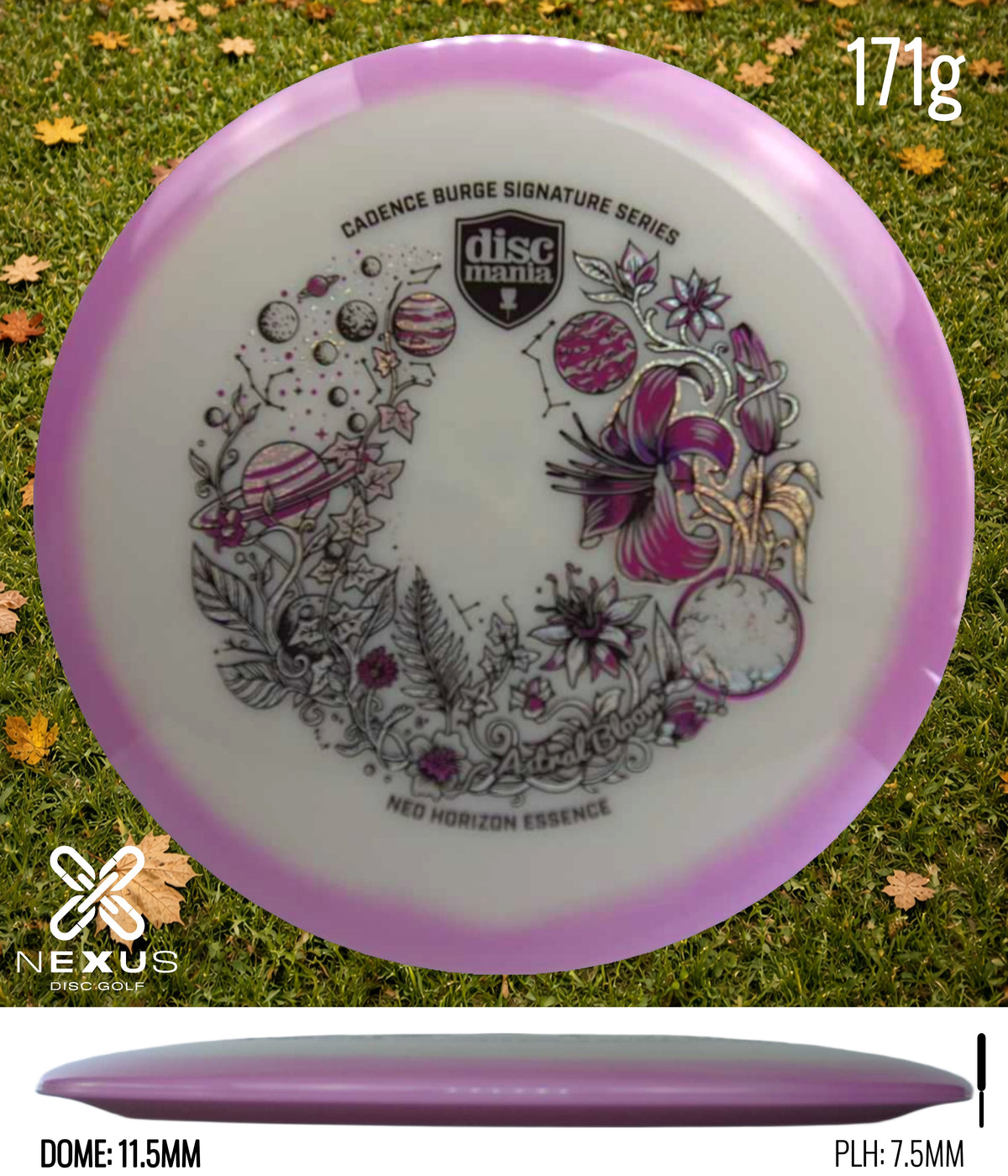 Discmania Essence Neo Purple/Black, Silver 171g