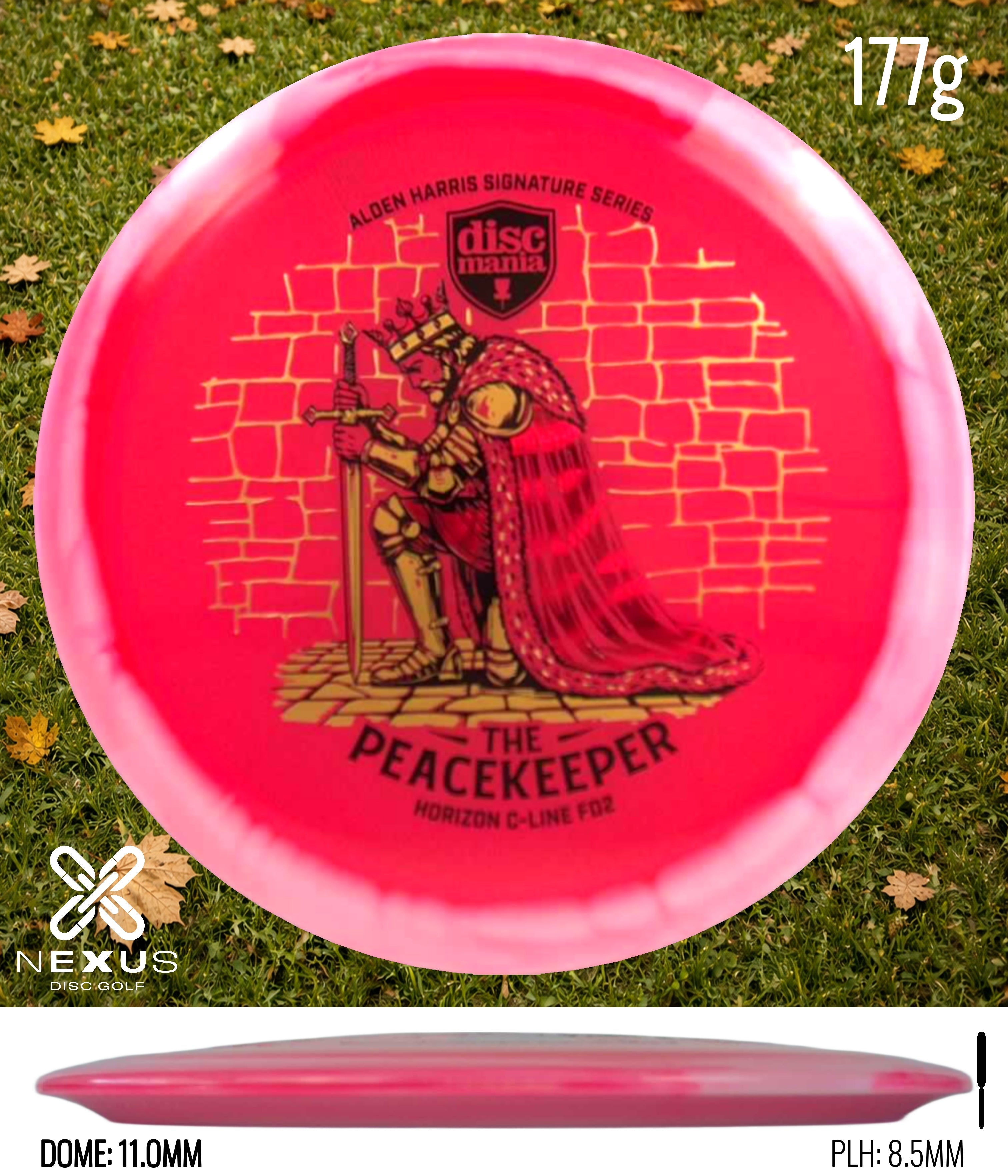 Discmania FD C-Line Pink/Gold, Black 177g