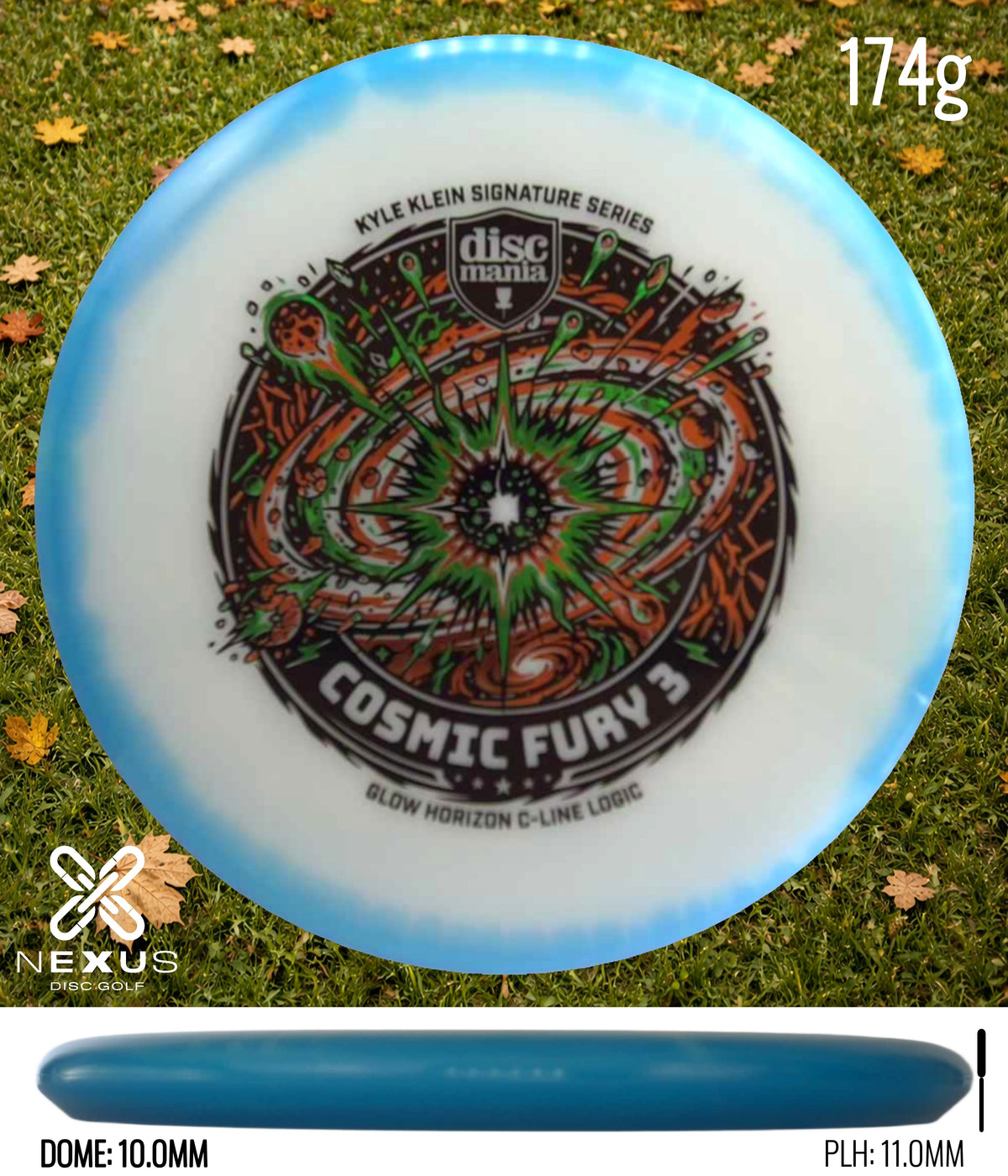 Discmania Logic C-Line Blue/Multicolor 174g