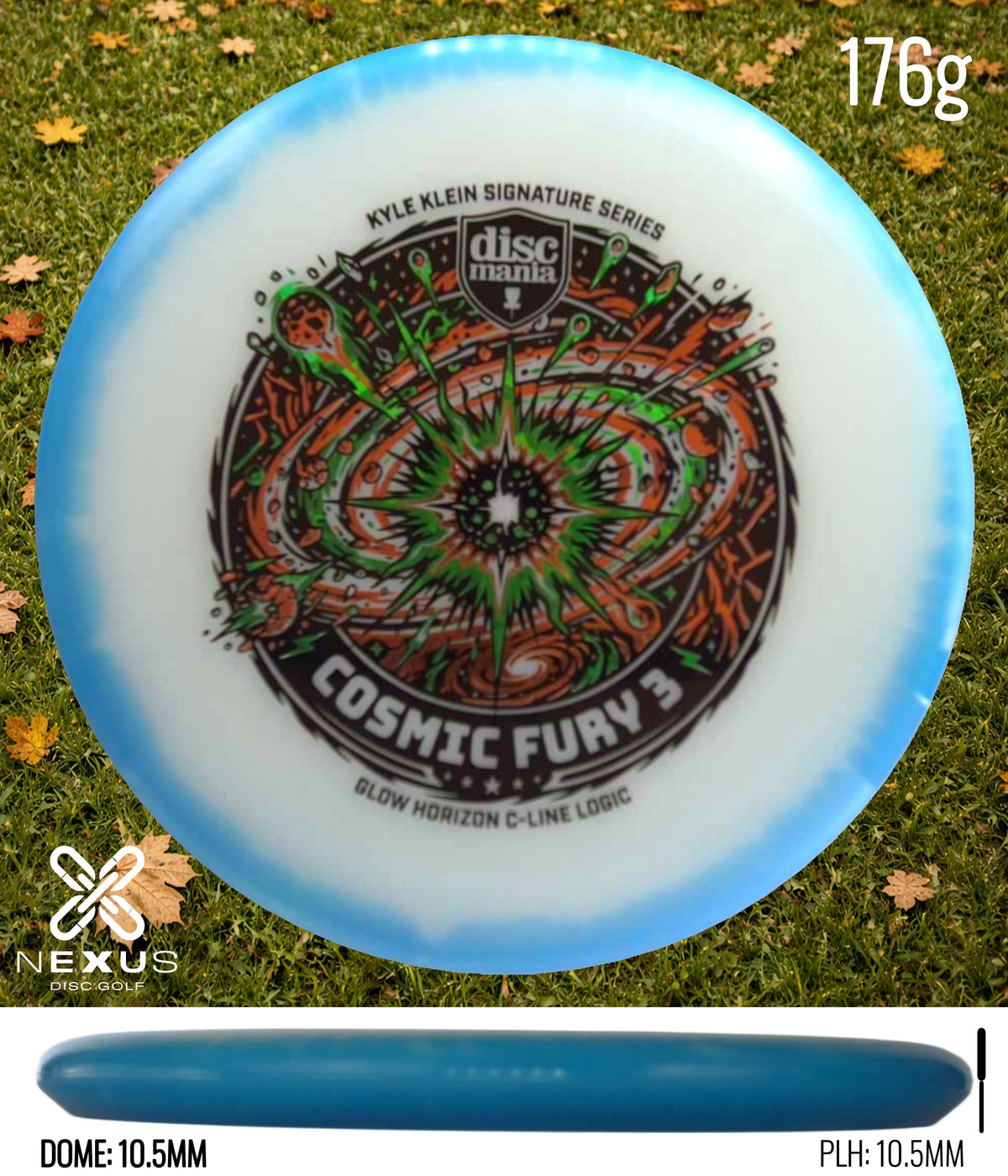 Discmania Logic C-Line Blue/Multicolor 176g