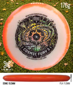 Discmania Logic C-Line Orange/Black, Holographic 176g