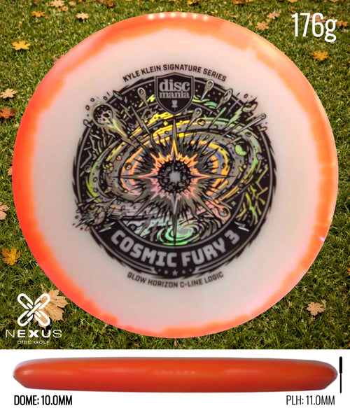Discmania Logic C-Line Orange/Black, Holographic 176g