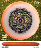 Discmania Logic C-Line Orange/Black, Holographic 176g