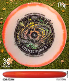 Discmania Logic C-Line Orange/Black, Holographic 176g
