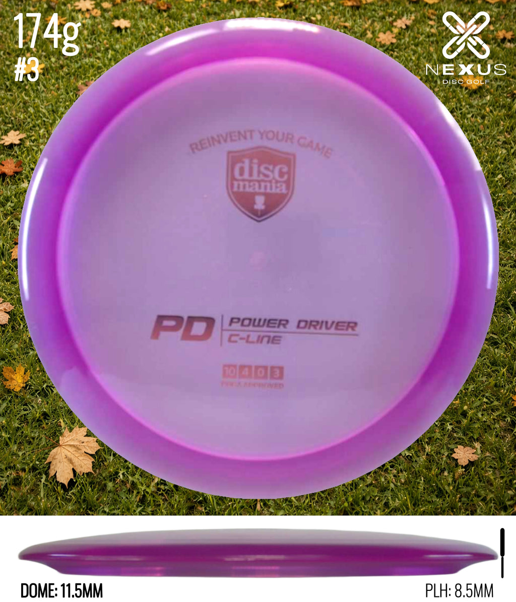 Discmania PD C-Line Purple/Purple 174g