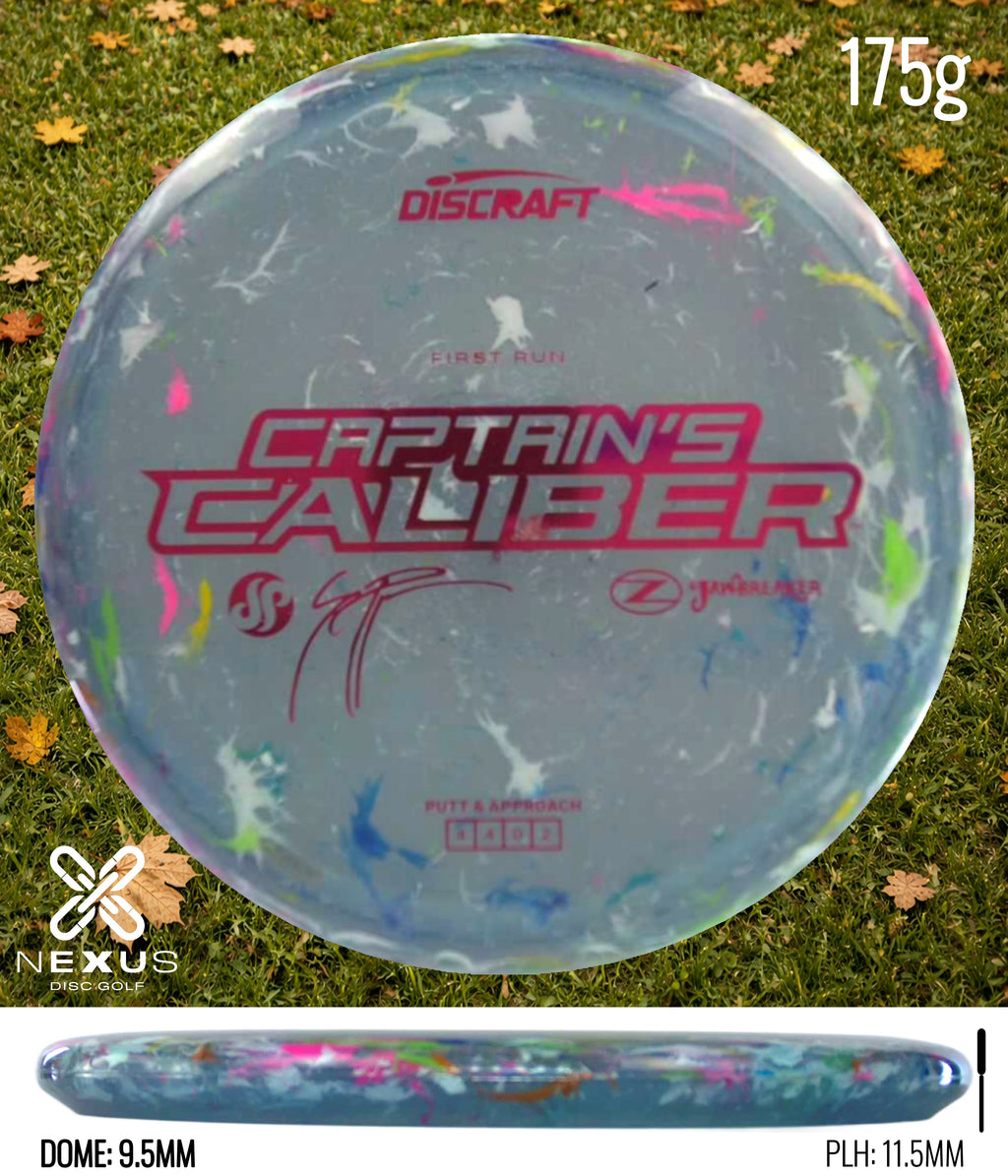 Discraft Seppo Paju First Run Z Jawbreaker Captain’s Caliber  (pre-order) Jawbreaker Blue/Red Metallic 175g