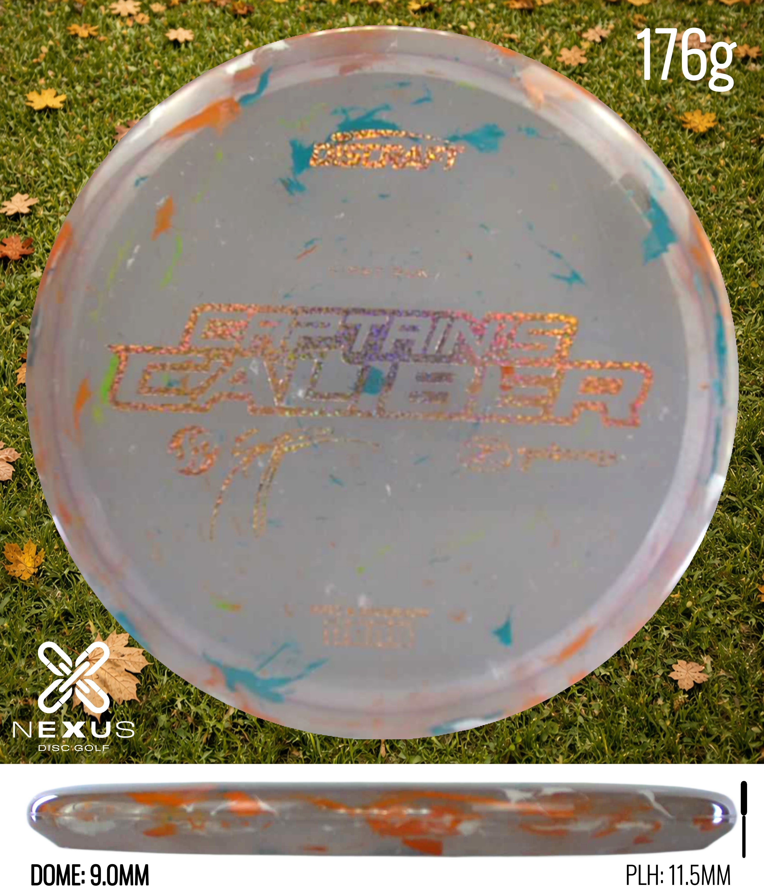 Discraft Seppo Paju First Run Z Jawbreaker Captain’s Caliber  (pre-order) Jawbreaker Clear/Holographic 176g