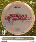 Discraft Seppo Paju First Run Z Jawbreaker Captain’s Caliber  (pre-order) Jawbreaker Clear/Red Metallic 174g