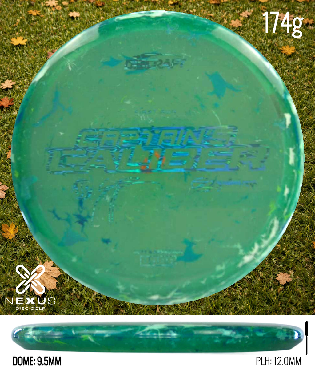 Discraft Seppo Paju First Run Z Jawbreaker Captain’s Caliber  (pre-order) Jawbreaker Green/Blue Metallic 174g