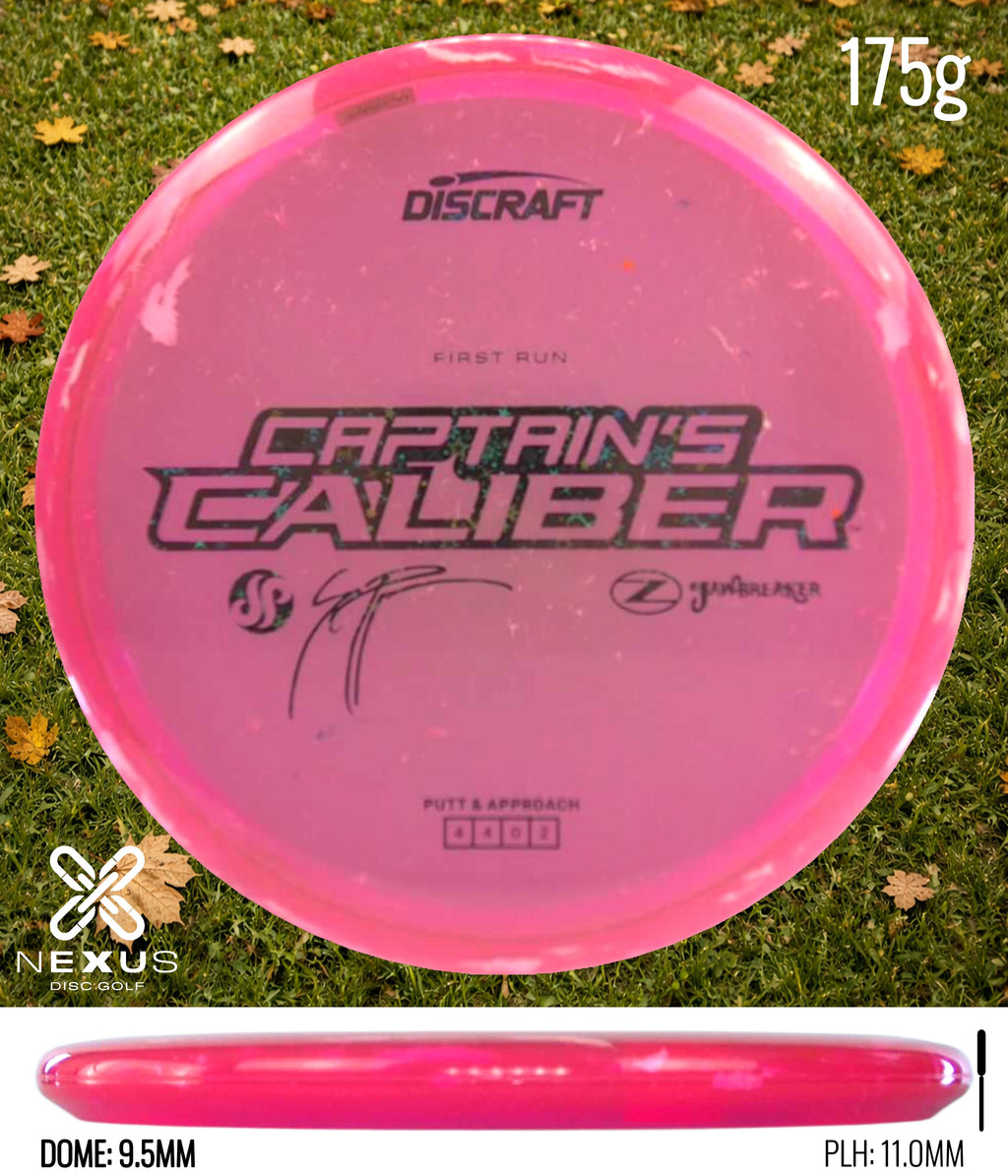Discraft Seppo Paju First Run Z Jawbreaker Captain’s Caliber  (pre-order) Jawbreaker Pink/Holographic, Black 175g