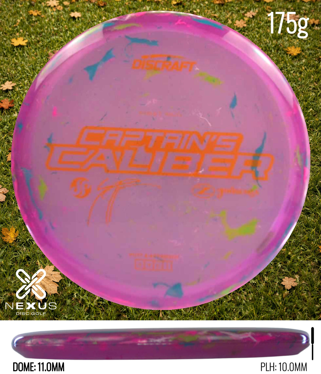 Discraft Seppo Paju First Run Z Jawbreaker Captain’s Caliber  (pre-order) Jawbreaker Pink/Red Metallic 175g