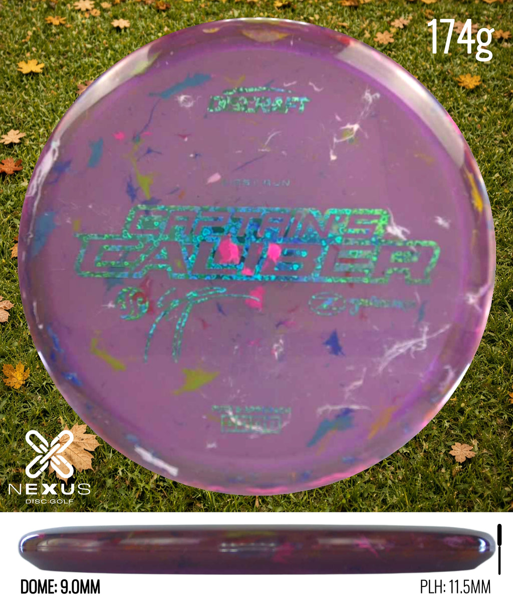 Discraft Seppo Paju First Run Z Jawbreaker Captain’s Caliber  (pre-order) Jawbreaker Purple/Green Metallic 174g