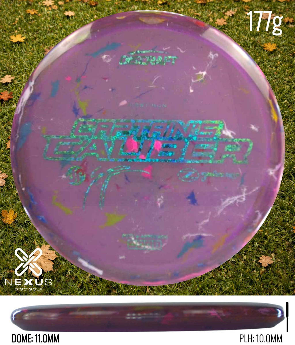 Discraft Seppo Paju First Run Z Jawbreaker Captain’s Caliber  (pre-order) Jawbreaker Purple/Green Metallic 177g