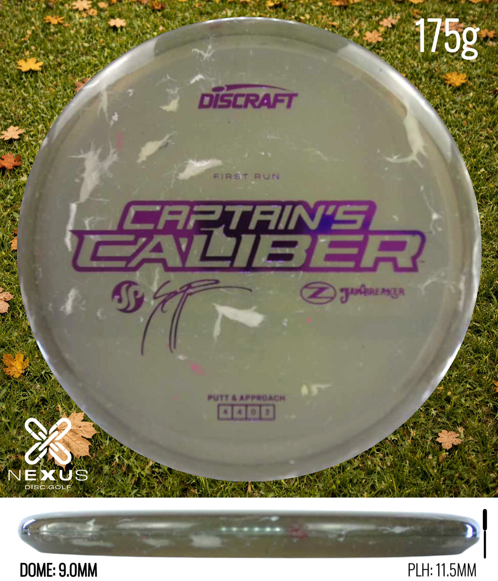 Discraft Seppo Paju First Run Z Jawbreaker Captain’s Caliber  (pre-order) Jawbreaker Smoke/Purple Metallic 175g