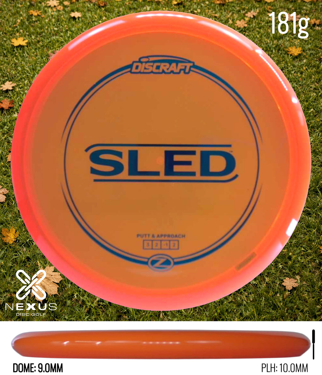 Discraft Sled Z Line Orange/Blue Metallic 181g