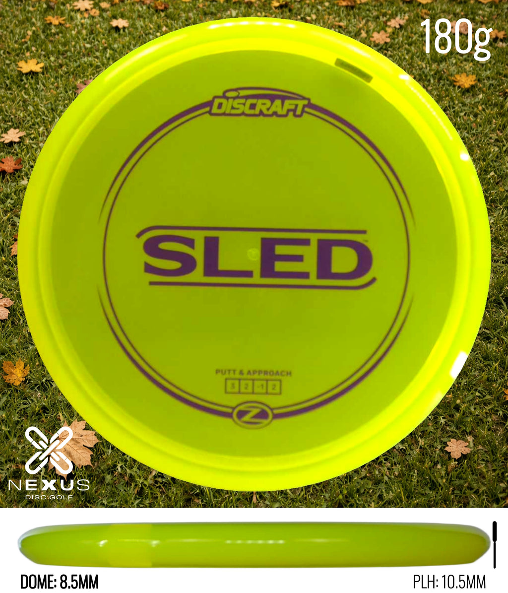 Discraft Sled Z Line Yellow/Purple Metallic 180g