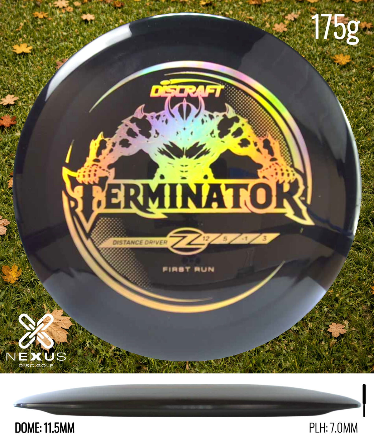 Discraft Terminator Black/Gold 175g
