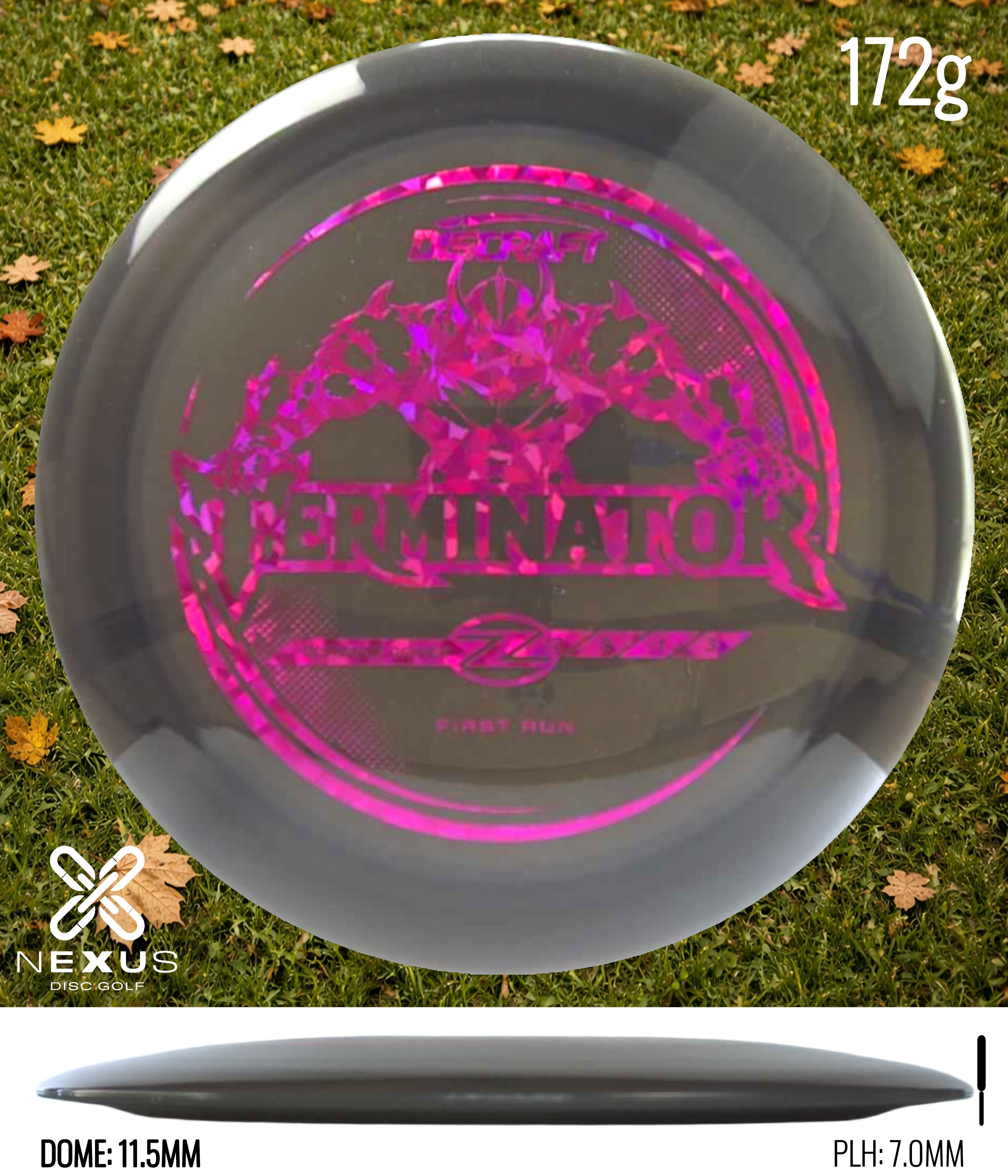 Discraft Terminator Black/Purple Metallic 172g