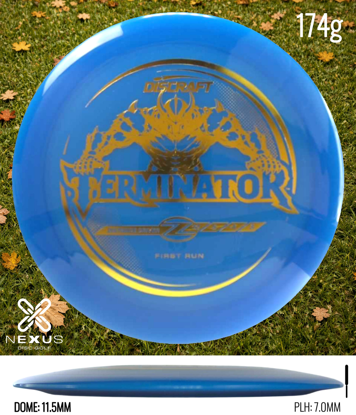 Discraft Terminator Blue/Gold 174g