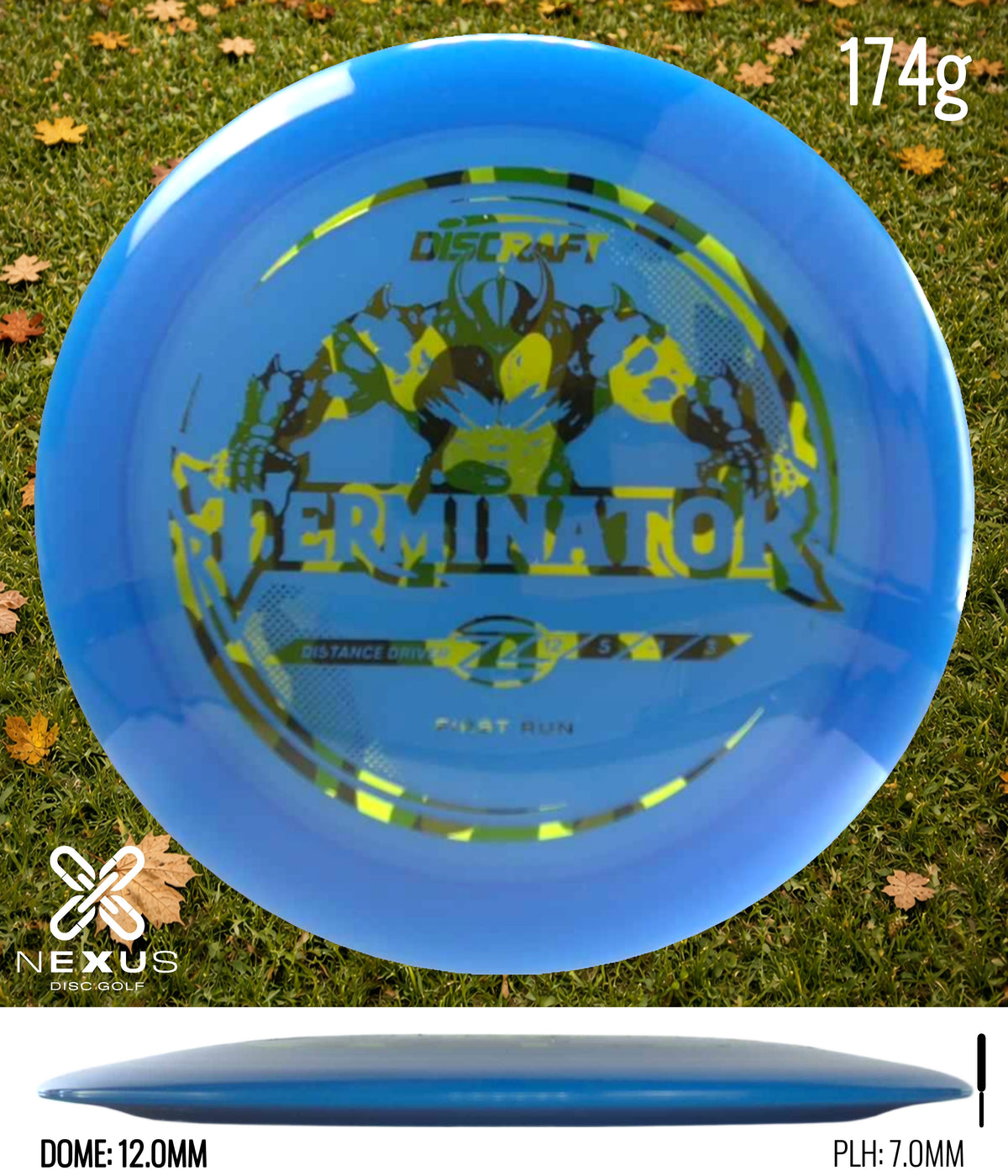 Discraft Terminator Blue/Green Metallic 174g