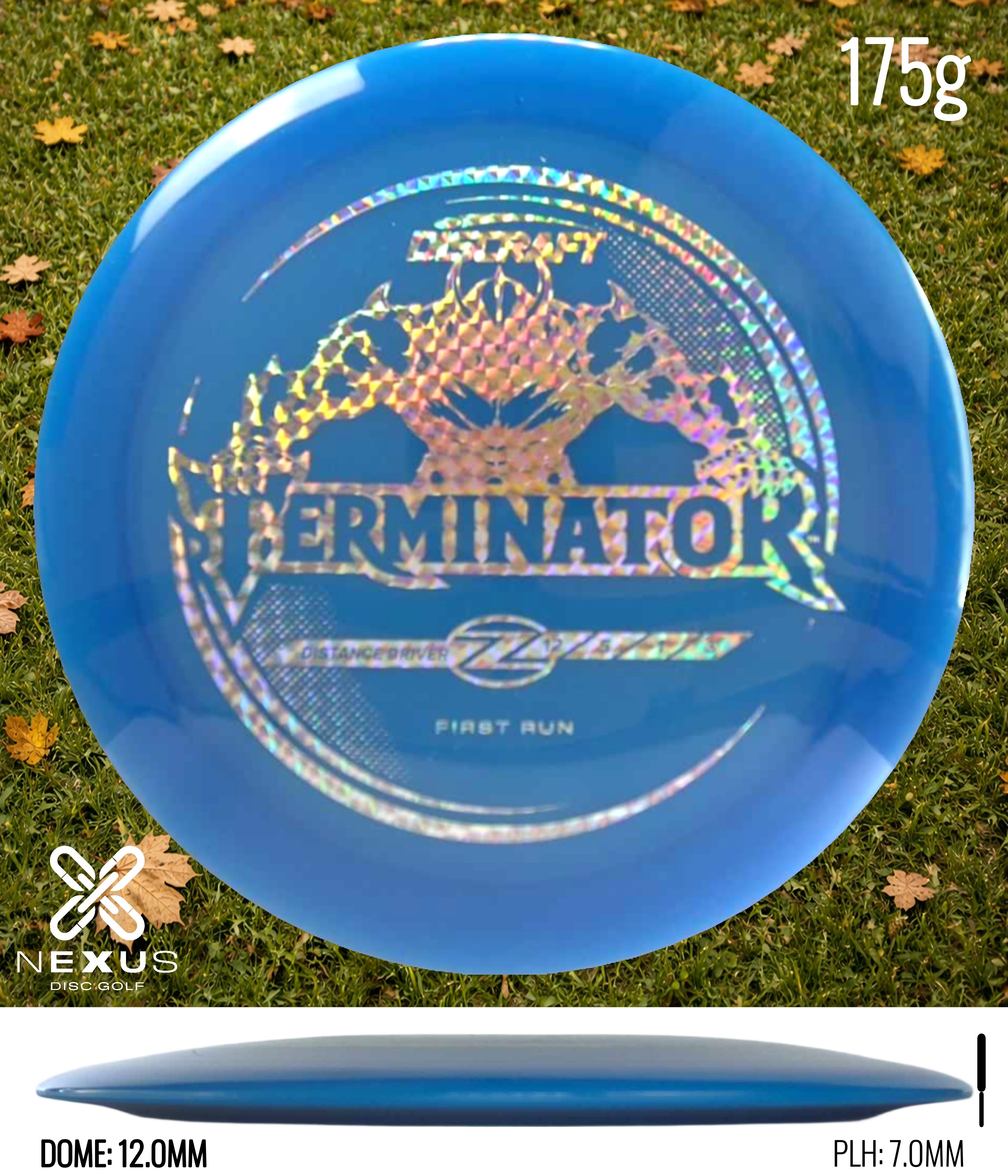 Discraft Terminator Blue/Holographic 175g
