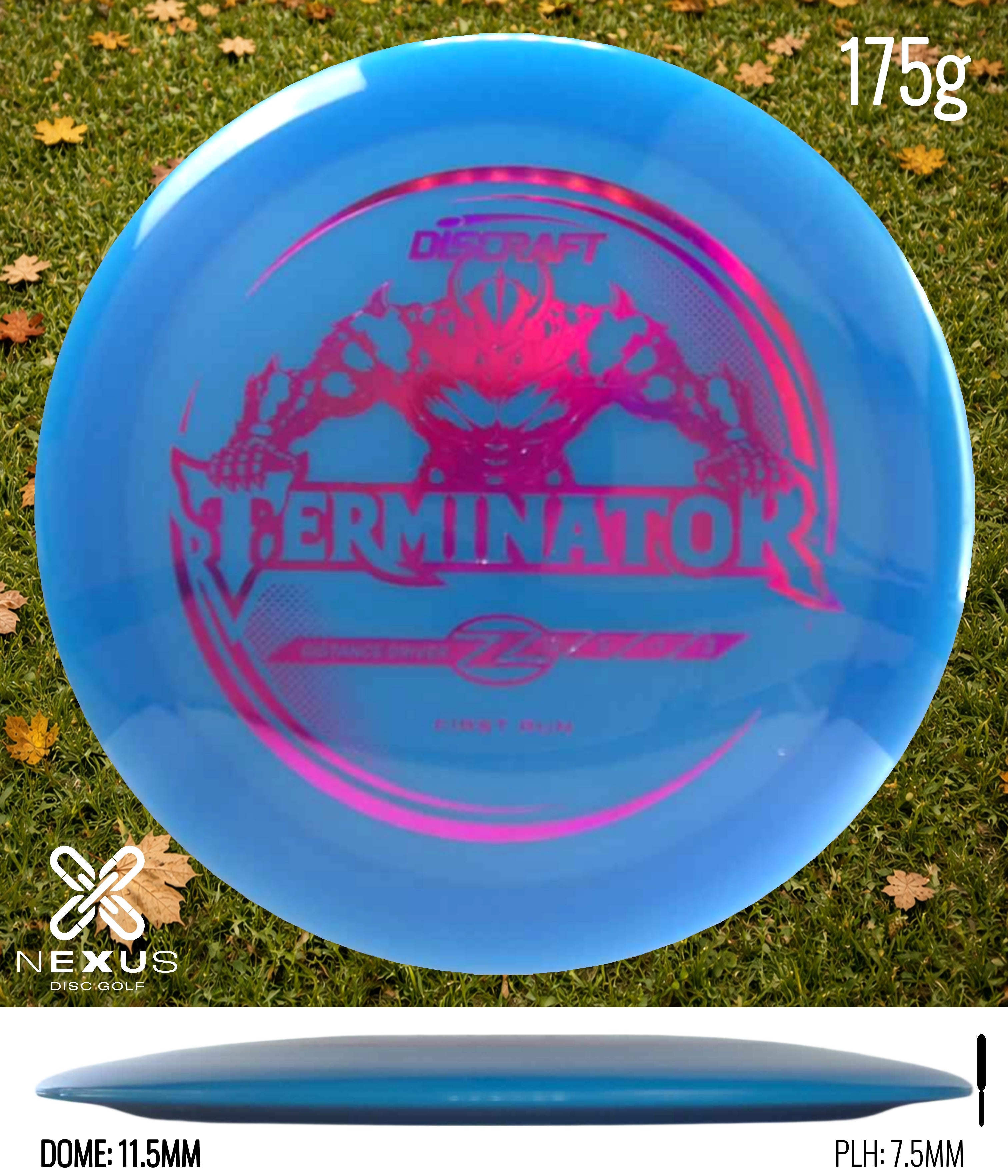 Discraft Terminator Blue/Red Metallic 175g