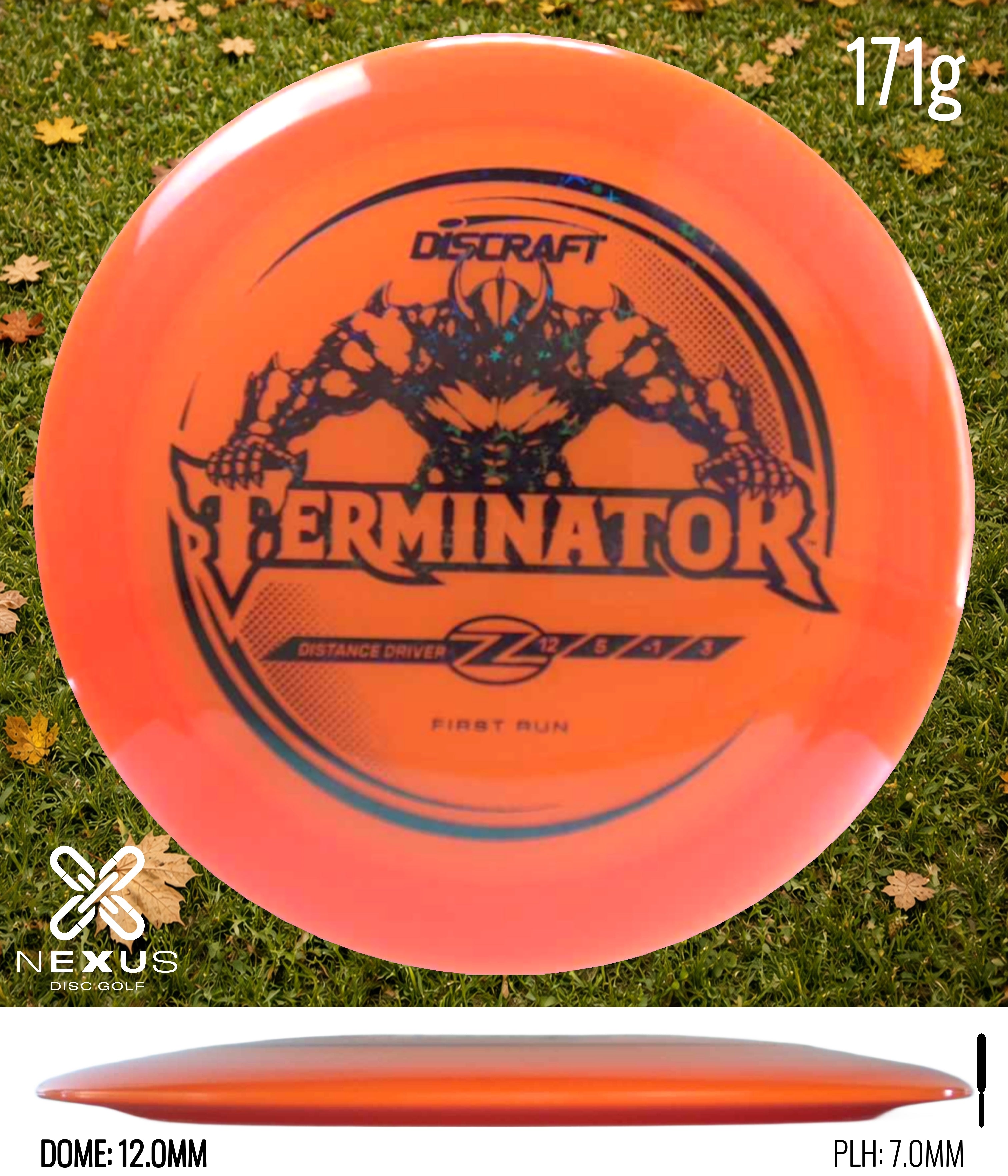 Discraft Terminator Orange/Black 171g