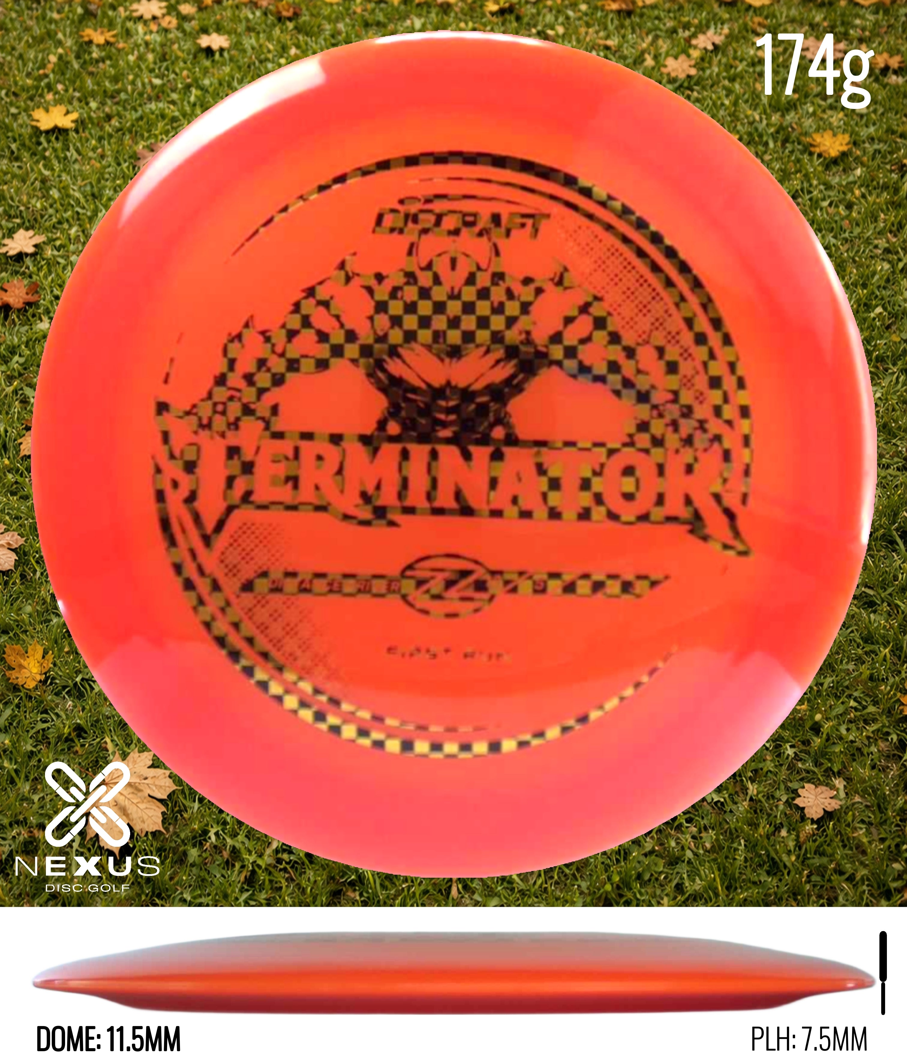 Discraft Terminator Orange/Black 174g