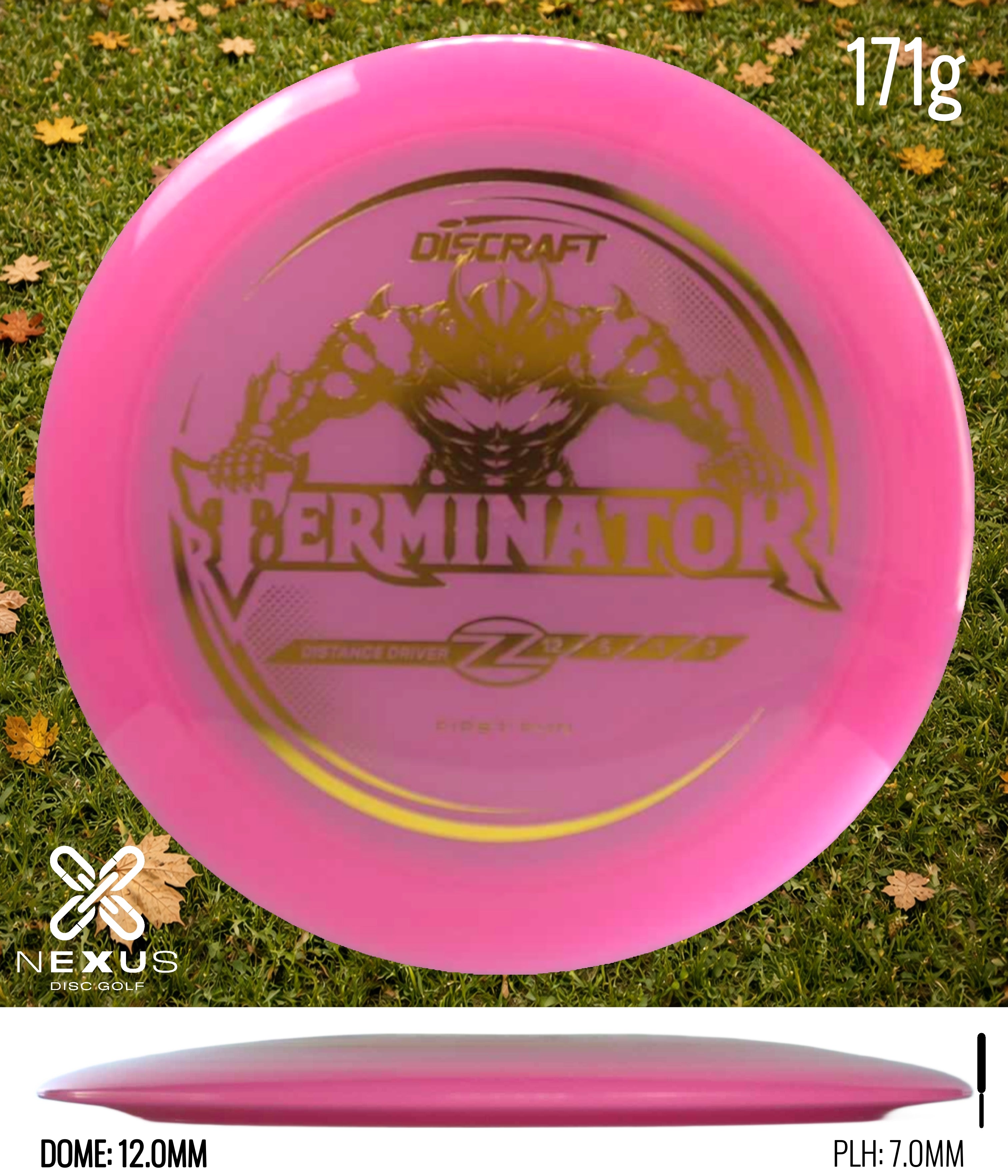 Discraft Terminator Pink/Gold 171g