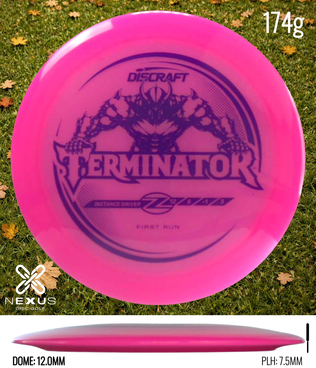 Discraft Terminator Pink/Gold 174g